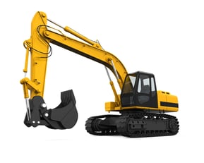 Asset tracking for construction equipment.