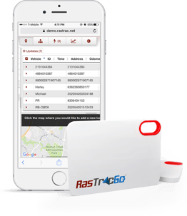 RastracGo is Rastrac's newest portable fleet management and asset tracking device