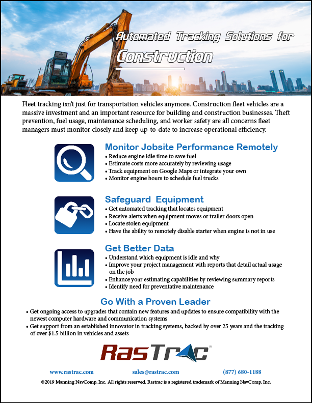 Construction Feature Sheet